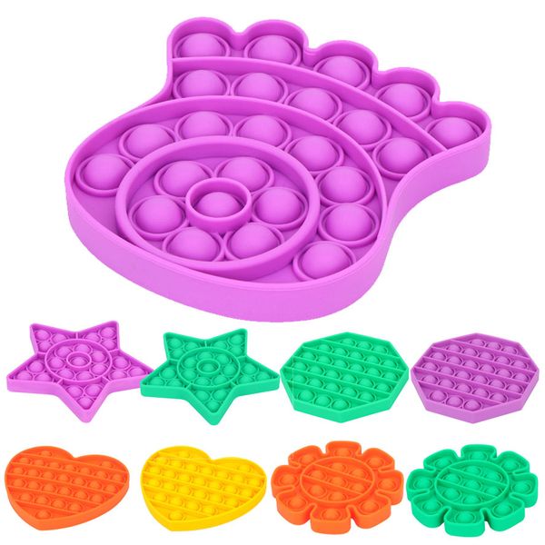 

mental arithmetic mathematical toys children rodent puzzle mental arithmetic concentration silicone love flower bunny decompression toys