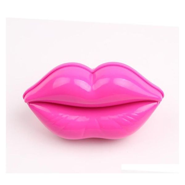

2018 limited direct selling hairbrush girls makeup brush and mirror sets fashion big mouth style hair qylodw bdehair, Silver