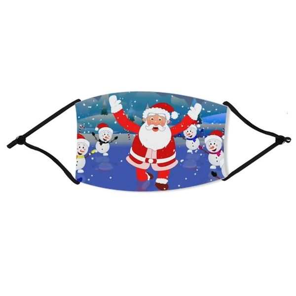 

4-layer ears designer cotton dustproof mask washable hanging adjustable sunscreen cloth summer christmas outdoor travel wgoji