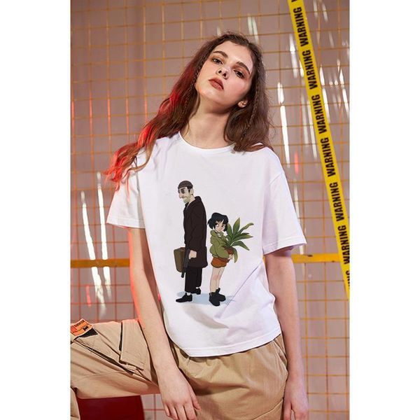 

women t-shirt clothing cold-pinrt-fashion korean simple-style is killer japanese not-too casual tee drop shipping, White