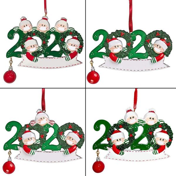 

2020 christmas ornament christmas tree ornament 2020 merry christmas santa hanging ornaments home personalized decor dropshippin wmtfnr