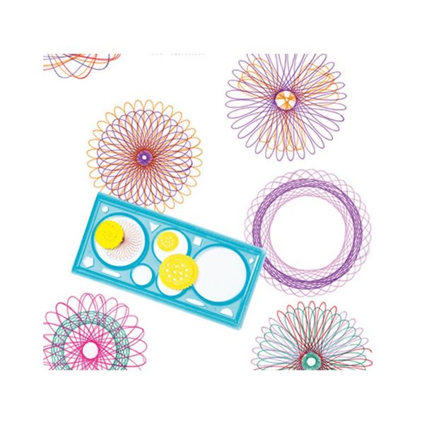 

1 pc spirograph geometric ruler drafting tools stationery for students drawing set learning art sets creative gift for children f sqczrb