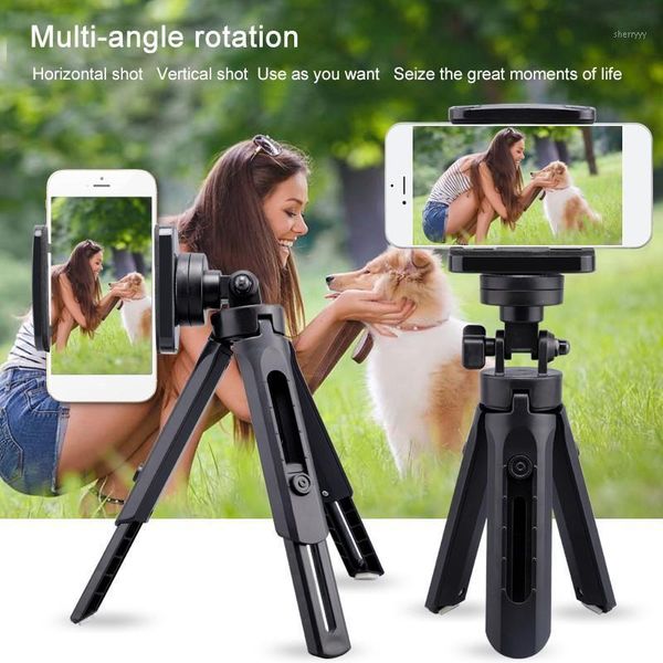 

tripods patented logo mobile phone live desktripod shaking voice network red holder camera selfie shelf1