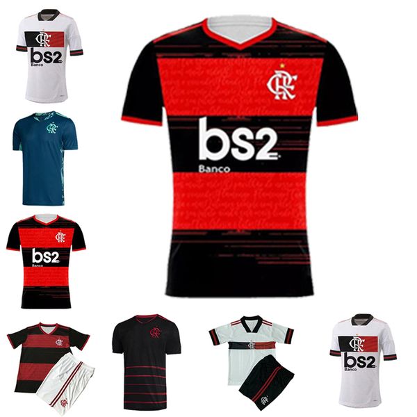 

новый flamengo 2020 2021 футбол джерси 21 20 flamenco прочь белая камисса-де-футебол герреро диего 2020 футбольная футболка maillot, Black;yellow