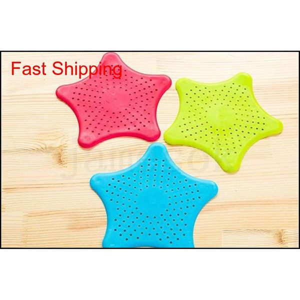 

kitchen bathroom sea star sucker filter sink drain ser anti-clogged floor sewer outfall hair filter colander qylqkq sports2010