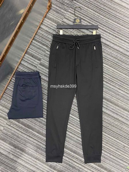 

men's pants spring men's fabric thin casual pants business quality, Black