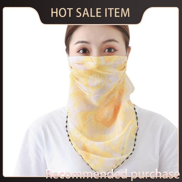 

silk riding neck wmtkqm floral mask breathable maske face sun cover new women protection mouth summer printed 2020 hiking scarf xhlight lexp