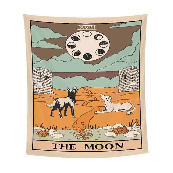 

16 designs tapestry euramerican divination astrology printing wall hanging decoration tablecloth yoga mat beach towel party backdrop 177 g2