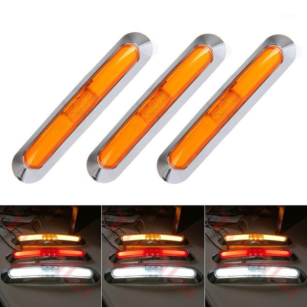 

10pcs led side marker light for car 12v 24v truck trailer lorry bus boat clearance lamps running light1