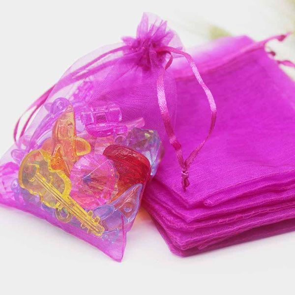 

wholesale gift bags pouches 50pcs organza bags delicate solid bags cute size 7x9cm custom logo jewelry kids candy packaging wmtlmv petsyard