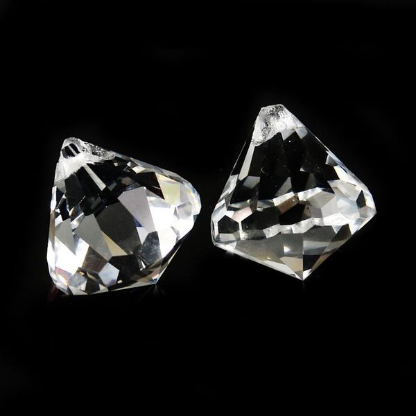 

2 5pcs 35mm clear ice rock diamond crystals gems for diy craft garland chandelier lamp ceiling event wedding arts decor h wmtkwz