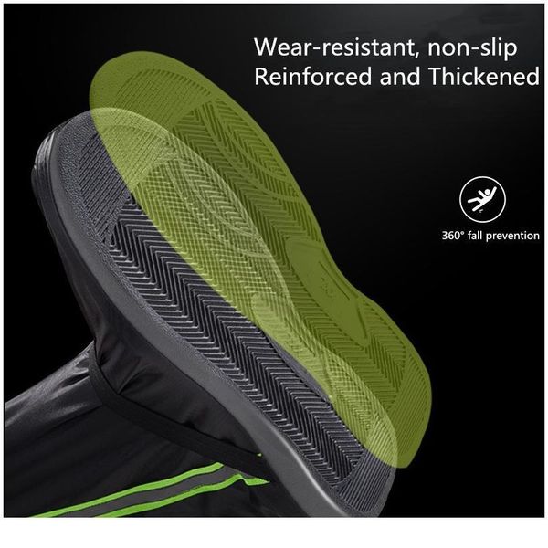 

high waterproof shoes motorcycle cycling bike outdoor hiking rain boot shoes covers high-tube thick snow sh bbyjvy