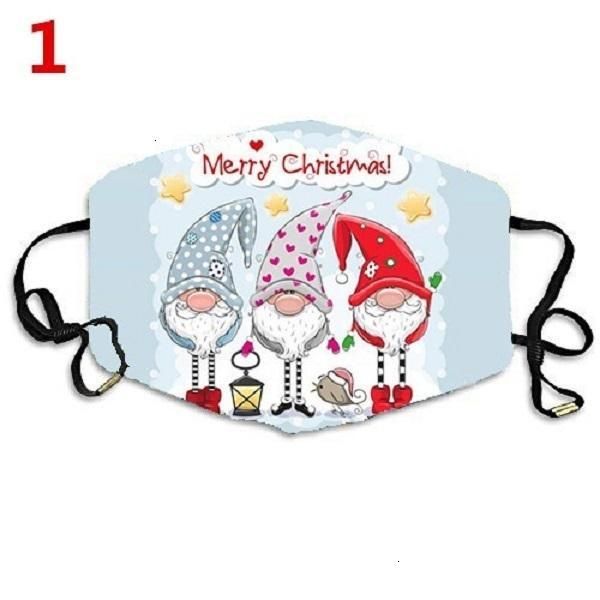 

snowflake in the us anti-dust 3-7 christmas arrives can be washed and reusable mask filter