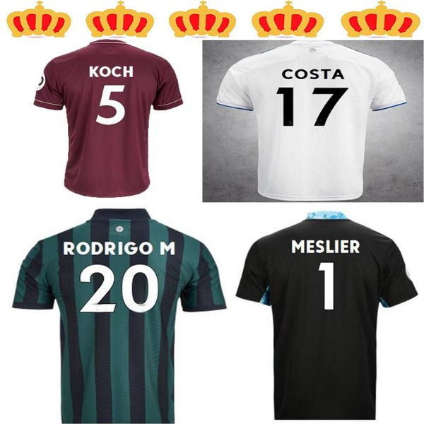 

игрок издание 20 21 ritz футбольная рубашка 2020 2021 raphinha робертс родриго кох кох коста алиоски филлипс бамфорд ллорент, Black;yellow