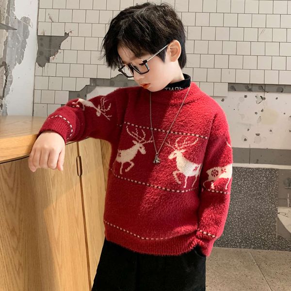 

and boys' new winter sweater wear children's of dadong 2020 wu02cbsc, Blue