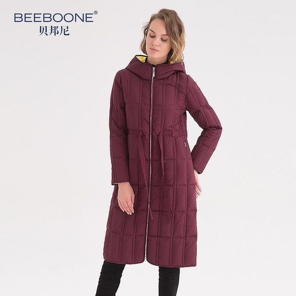 

2019 new arrival women down coat jackets long1, Black