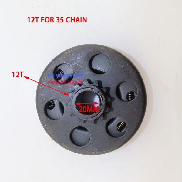 

engine assembly 20mm 12 tooth 35 sprocket chain 168 clutch for go kart minibike fun centrifugal automatic 1