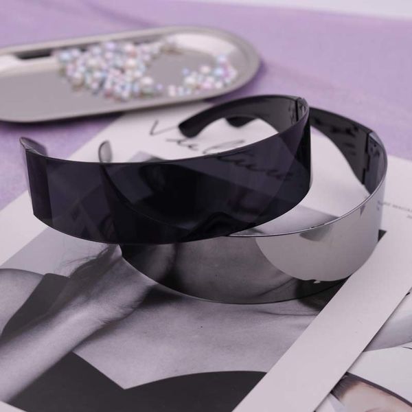 

technology glasses bar disco night club personality future sense street p integrated sunglasses rectangular conjoined mirror