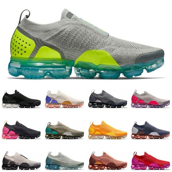 

new moc 2.0 cushion men women running shoes black light gunsmoke moon mens trainer sport sneakers