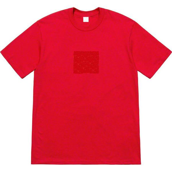 

20ss anniversary crystal letters summer tee shirts men women couple fashion short sleeve mens t shirt high street homme clothing s-2xl, White;black