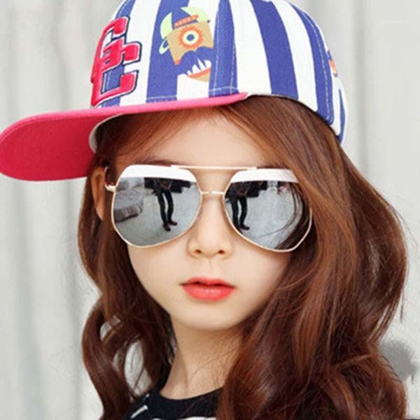 

sunglasses fashion retro childen vintage glasses boy girl brand1, White;black