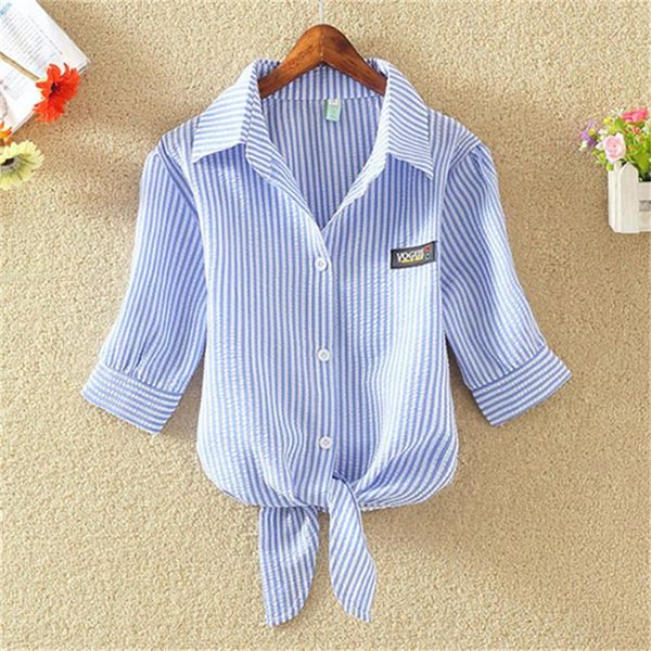 

womens blouse shirt new fashion striped printed summer chiffon blouse plus size short sleeve casual shirt blusas, White