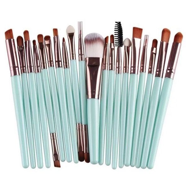 

make up brushes suit facial detail function brush kit wooden artificial fiber bristles pole style beauty tools 6 8as b2