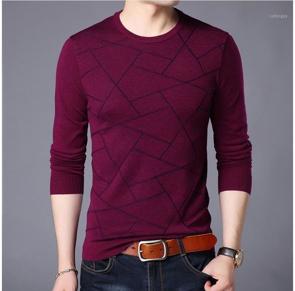 

men long-sleeved round neck striped knitted sweaters spring autumn sweater ell1701, White;black