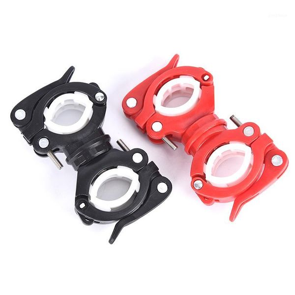 

1pc bicycle light bracket bike lamp holder led torch headlight pump stand1