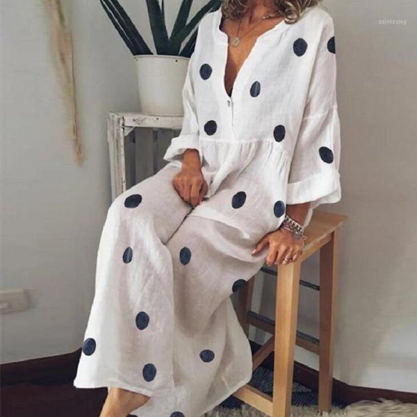 

new summer 2020 bohemian floral print dress women deep v neck ruffle sleeve beach dress elegant party long dresses vestidos1, Black;gray