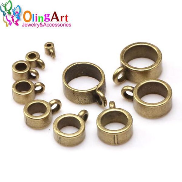 

1-10mm kc gold/rose gold/bronze/rhodium/pendant clip clasp for jewelry making connector diy leather rope cord bracelet finding bbylic