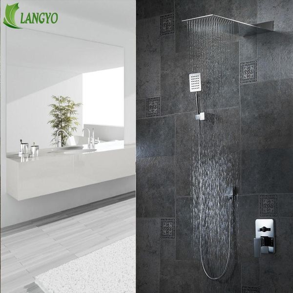 

bathroom wall shower set with shelf shower mixer rainfall chorme shower mixer brass set with 8 inch pressure air hand bbynsd