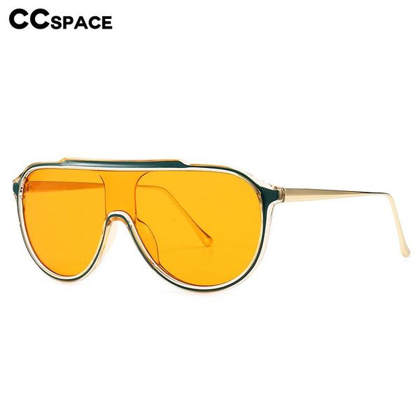 

46584 oversized goggle sunglasses one lens men women fashion shades uv400 vintage glasses, White;black
