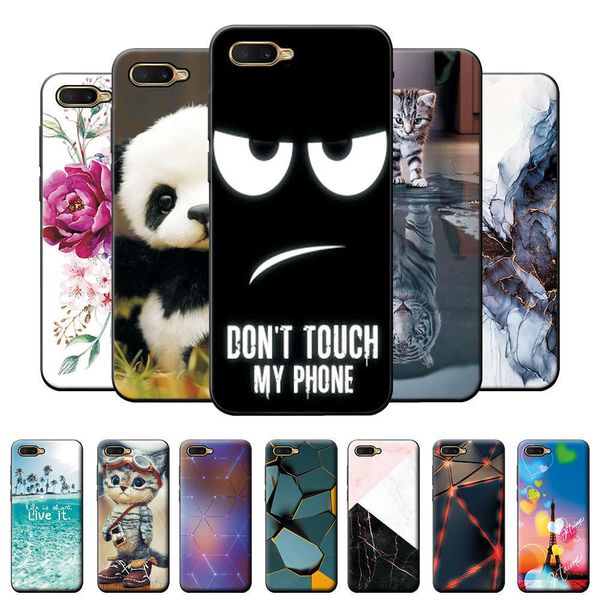 

qak1 silicone sheath, rx17 neo tpu soft shell, r17 neo, oppo ax7 pro r15x rear protective sleevelk