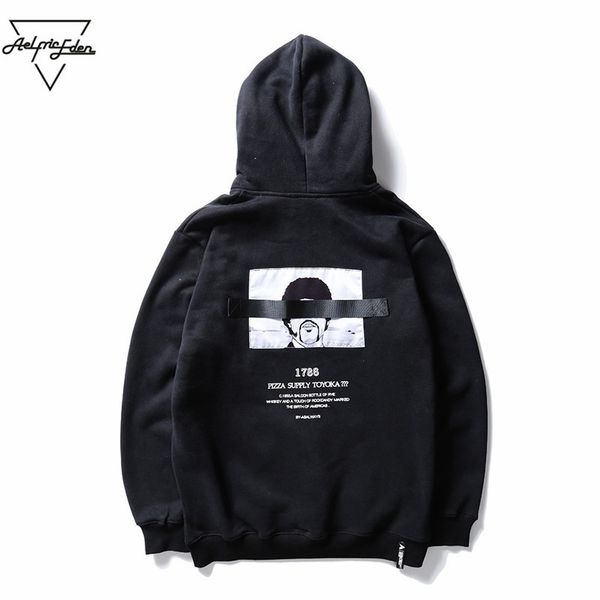 

wholesale-aelfric eden japanese 3d pattern brand hoodie with fleece mens sweatshirts hoodies skateboard sportswear men warm jackets as022, Black