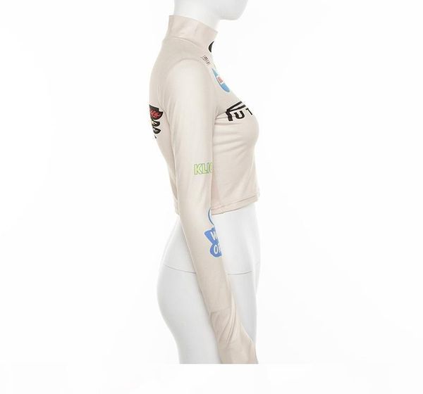 

marine serre fashion vintage designer brand tees luxury long sleeve 19ss knits for women gunn, White