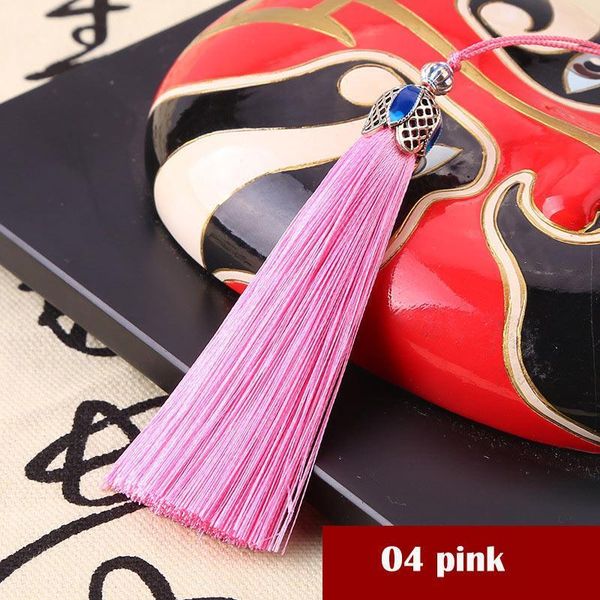 

2pcs silk tassel fringe temple crown tassels trim vertical wrinkle pendant tassel brush for curtains jewelry diy home decor h qylunw