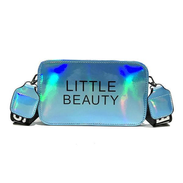 

2020 women laser crossbody bag messenger shoulder bag pvc jelly small tote messenger candy colors bags laser holographic