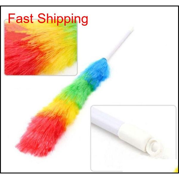 

microfiber dust multicolor feather duster anti static with long handle feather brush car cleaner house qylsrw sports2010
