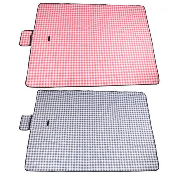

outdoor pads 145x200cm camping mat portable oxford cloth beach blanket picnic ground mattress blanket1