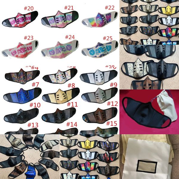 

pu leather dustproof breathable 28style masks fashion men women washable mouth cover outdoor sports protective face maskbpud
