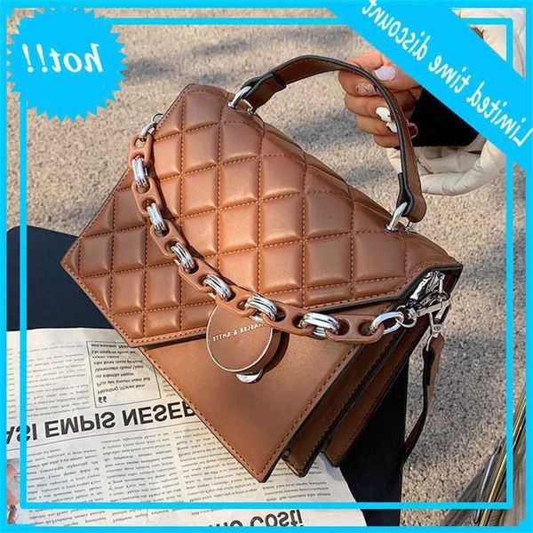 

fashion ladies chain handbags pu learn language shoulder bag for 2021 new brand women crossbody tas designer trend wallet
