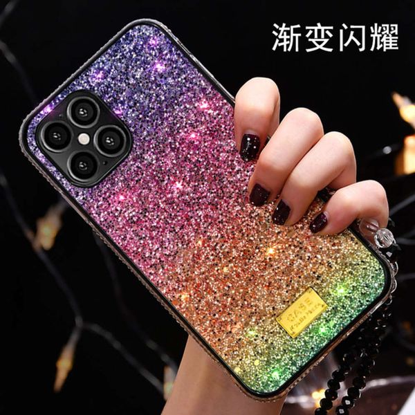 

ned 11 rainbow suitable mobile for phone case xr with se flash powder xs inlaid drill 7p