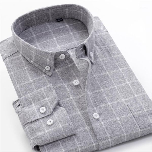 

plus zise 7xl 8xl 9xl 10xl men casual plaid shirt 2019 new 100% cotton long sleeve business loose shirts male brand clothing1, White;black