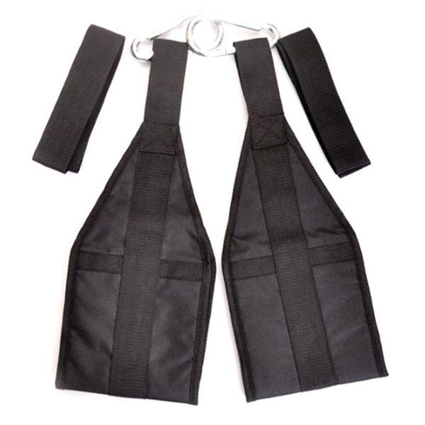 

fitness sling straps suspension rip-resistant heavy duty pair for pull up bar hanging leg raiser home gym fitness