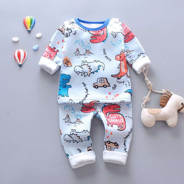 

for underwear set children's boys warm and girls aged 1-2-3-4-5 p0ne, Blue;red