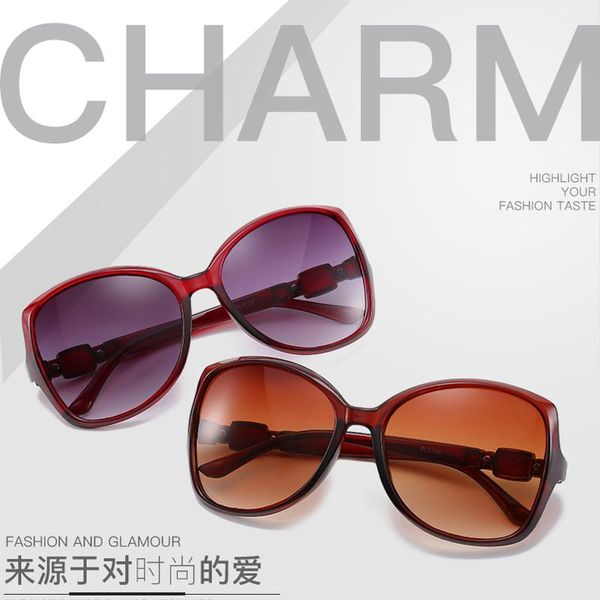

sunglasses 2021 vintage gradient frame women's retro gem decoration shades for female elegant sun glasses, White;black