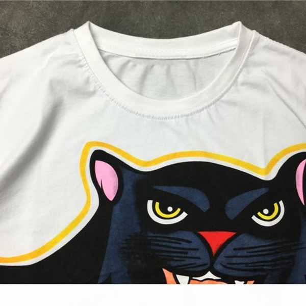 

men fashion casual loose printed t shirt couple round neck cotton short sleeve t shirt size s-xxl, White;black