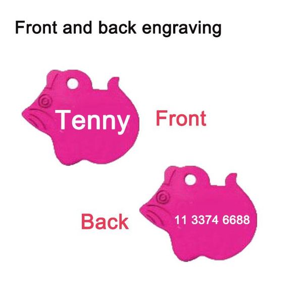 

2 шт. / лот бесплатный персонализированный гравирующий текст на питомцах id теги собака аксессуары для собак аксессуары для мыши стили мыши