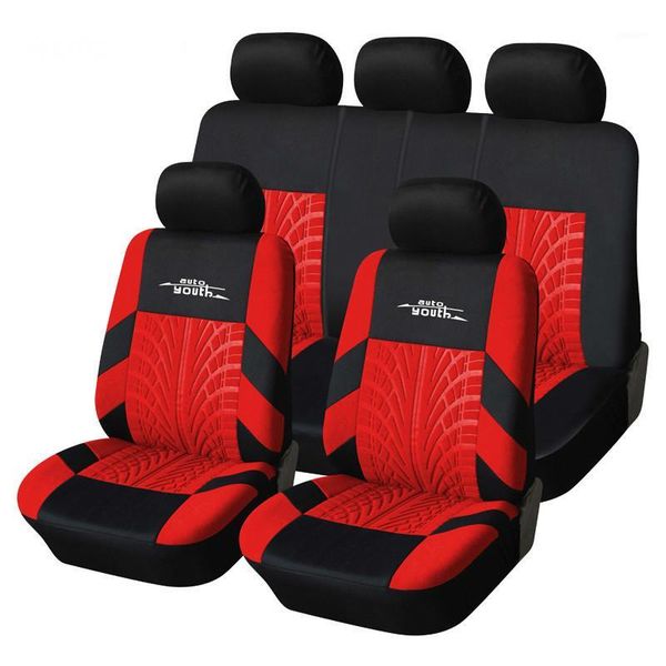 

car seat covers 2021 tire track universal style fits most brand vehicle cover protector 4 color for choose1